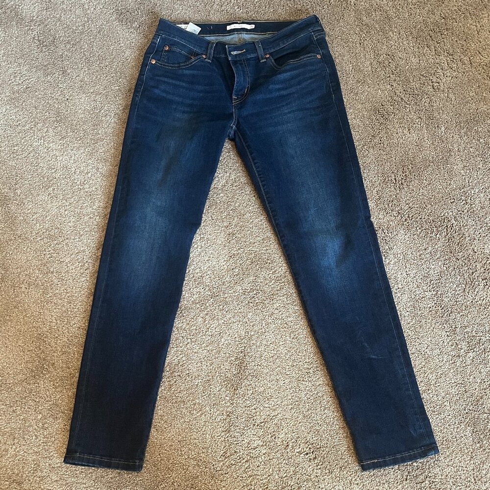 Levis Boyfriend Straight Leg Jeans - 27/30